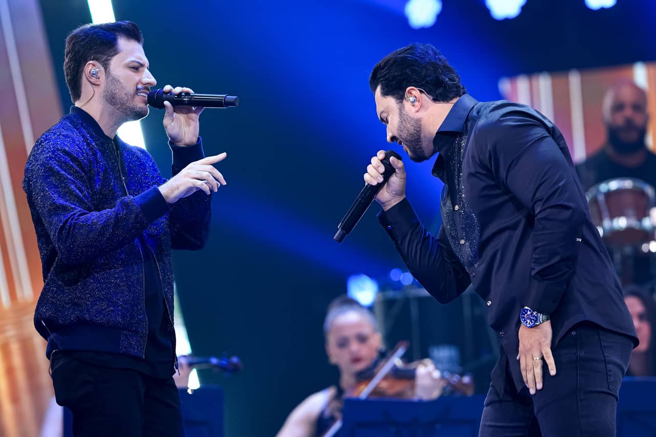 André e Luiz Otávio encerram participação na final pelo Time Matheus e Kauan André e Luiz Otávio encerram participação na final pelo Time Matheus e Kauan